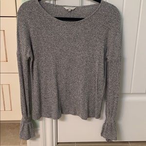 Lucky Womens Bell Sleeve Sweater